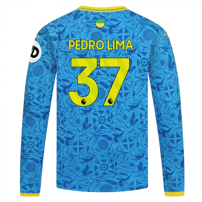 Wolves Kits Shop | Official 2025-26 Wolves Third Shirt – Junior – LS PEDRO LIMA 37 Wolverhampton Wanderers Apparel